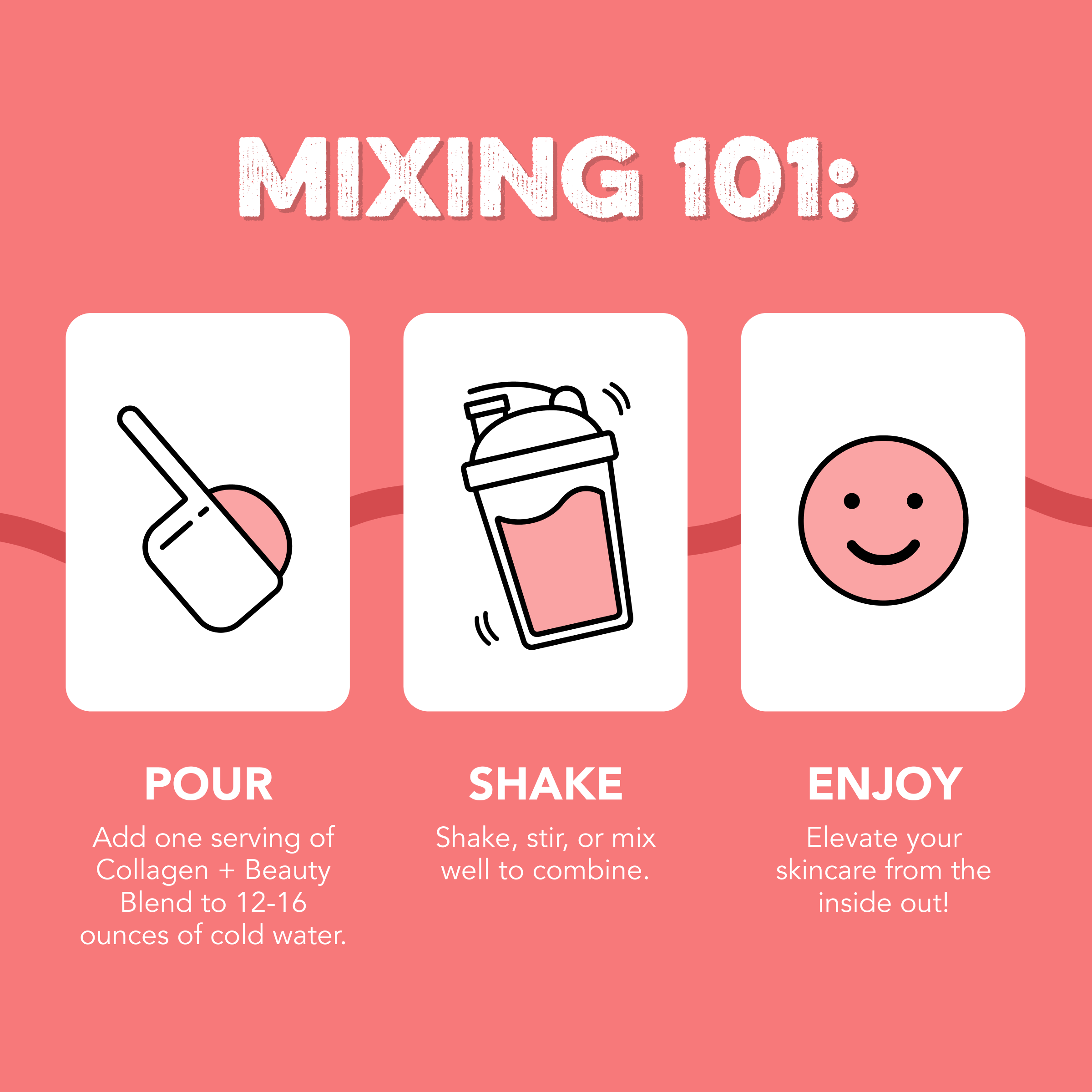 Clean Simple Eats Collagen + Beauty Blend: Cherry Ice (30 Serving) - Image 3