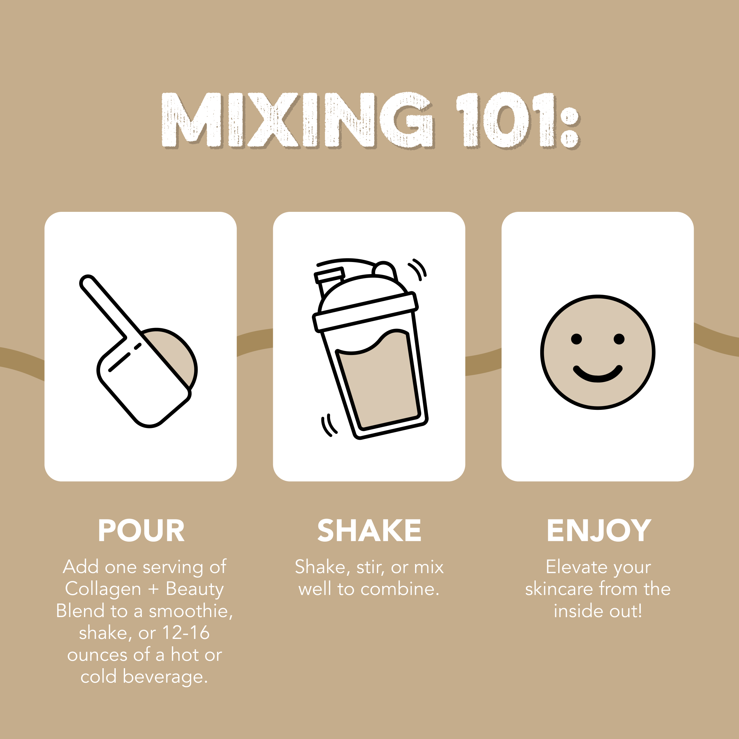 Clean Simple Eats Collagen + Beauty Blend: Unflavored (30 Servings) - Image 3