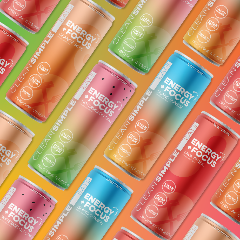 Clean Simple Eats Energy + Focus: Variety (8 pack) - Image 2