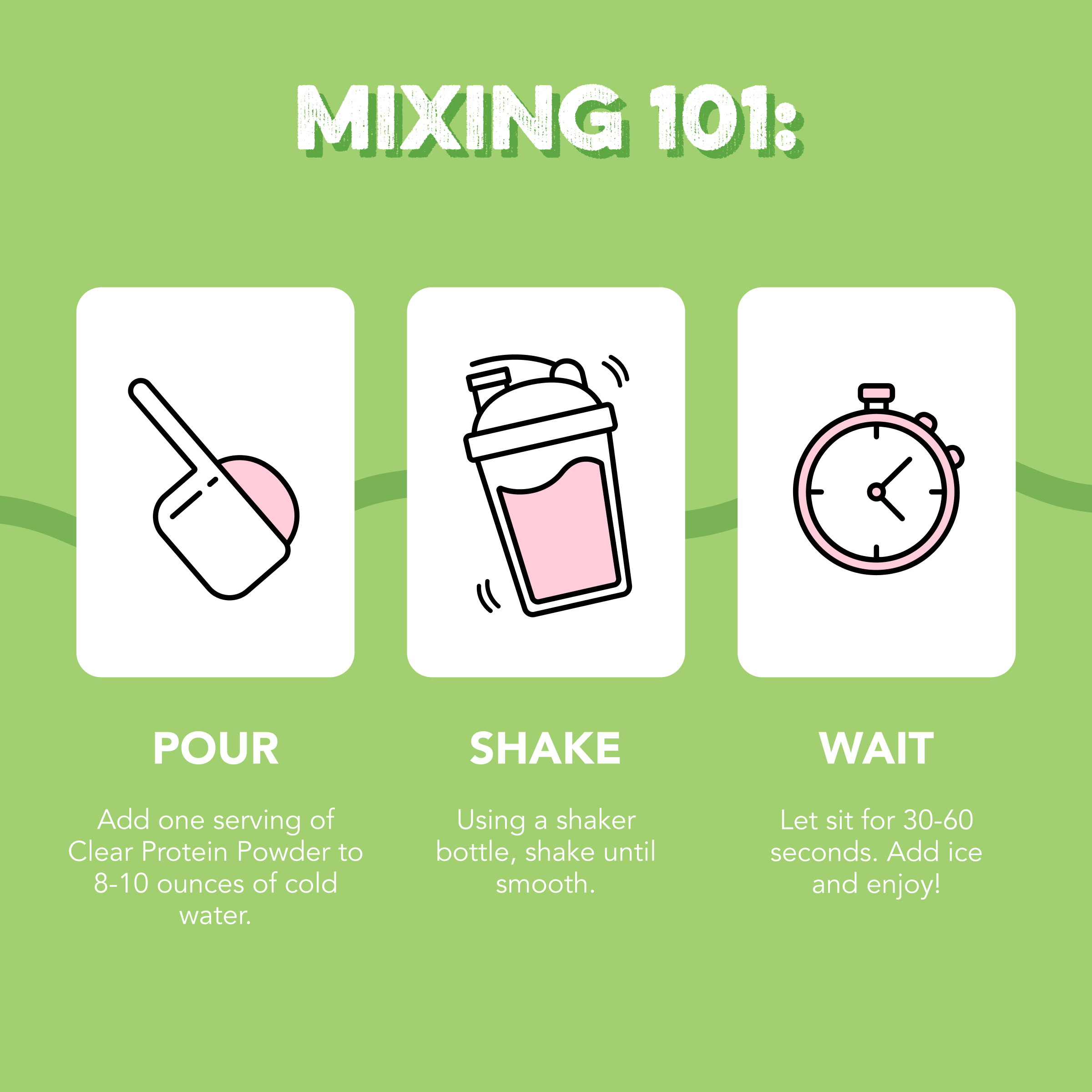 Clean Simple Eats Clear Protein Powder: Sour Candy Watermelon - Image 5